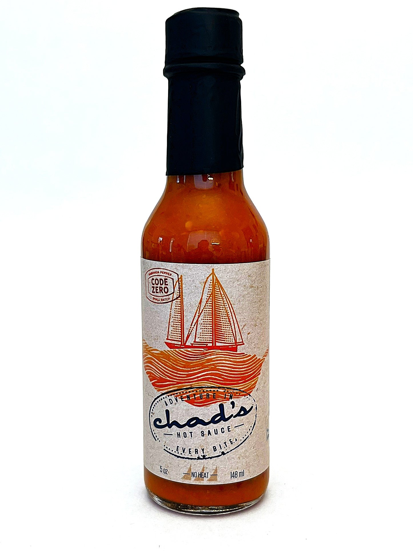 NEW AND NOW AVAILABLE! - Chad's Hot Sauce - Code Zero - No Heat Hot Sauce