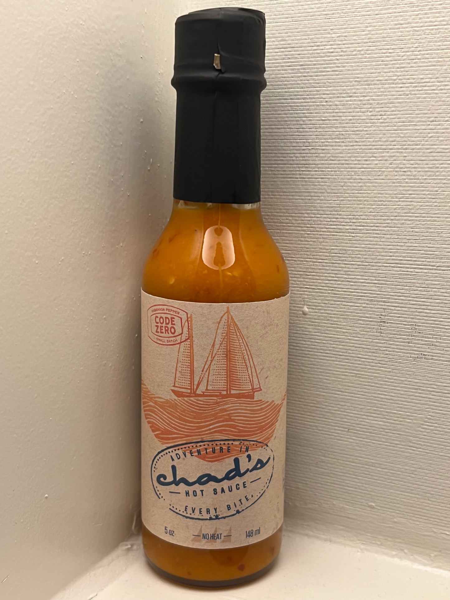 COMING SOON! - Chad's Hot Sauce - Code Zero - No Heat Hot Sauce